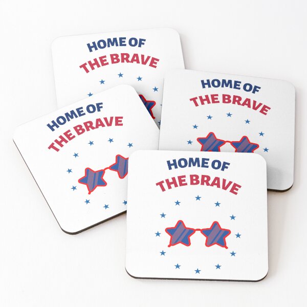 Item preview, HOME OF THE BRAVE designed and sold by SudeeshArt.