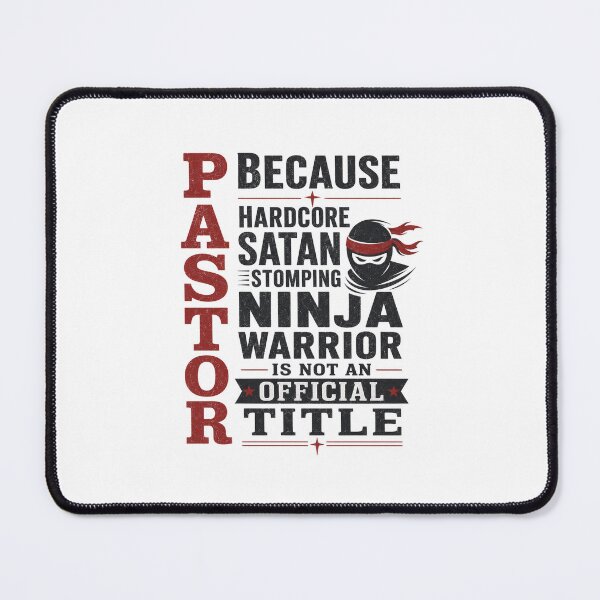 Item preview, Pastor because Ninja is not an official title designed and sold by ChristianLife.