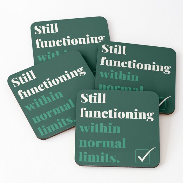 Item preview, Still Functioning Within Normal Limits School Psych designed and sold by 2SDFromFine.