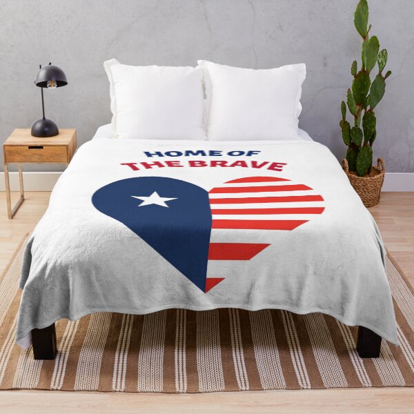 Item preview, HOME OF THE BRAVE designed and sold by SudeeshArt.