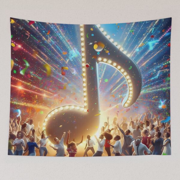 Item preview, Music Unites the World   - International Dance Day designed and sold by Art-Arcade6.