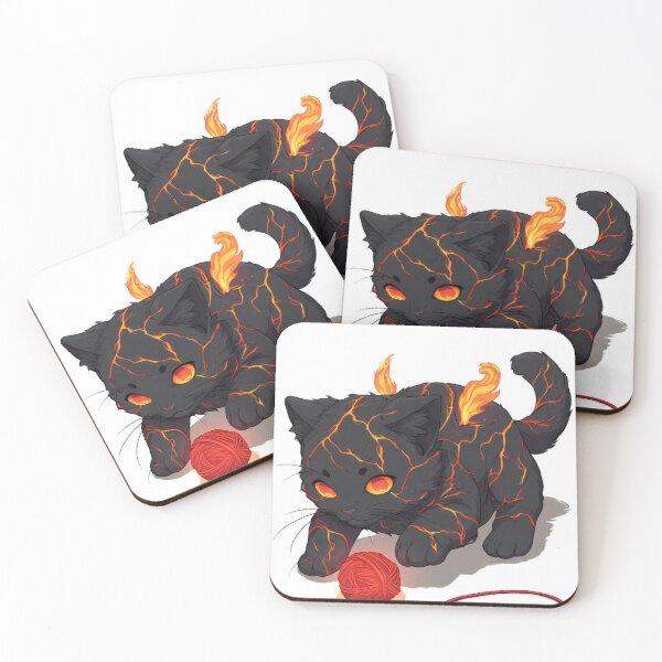 Item preview, Balrog Fire Whip Cat designed and sold by pumsquare.