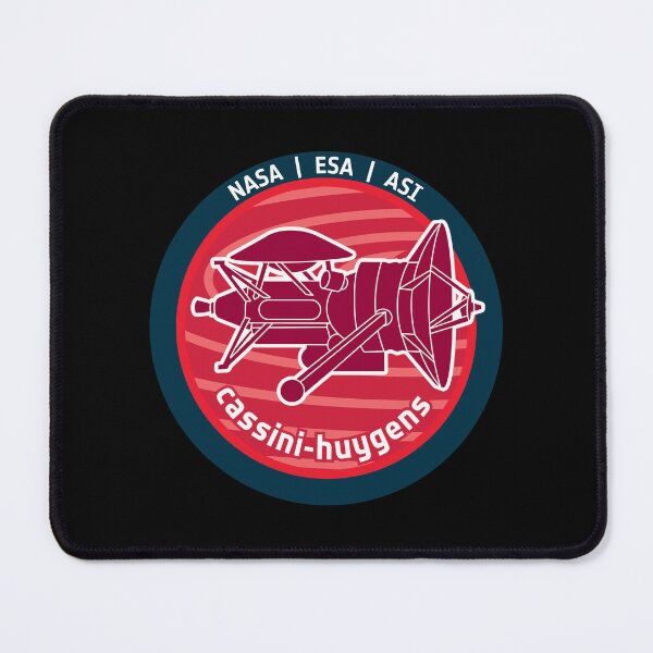 Item preview, Cassini-Huygens ESA Mission Patch – Saturn Space Exploration Design designed and sold by MeetinSpace.