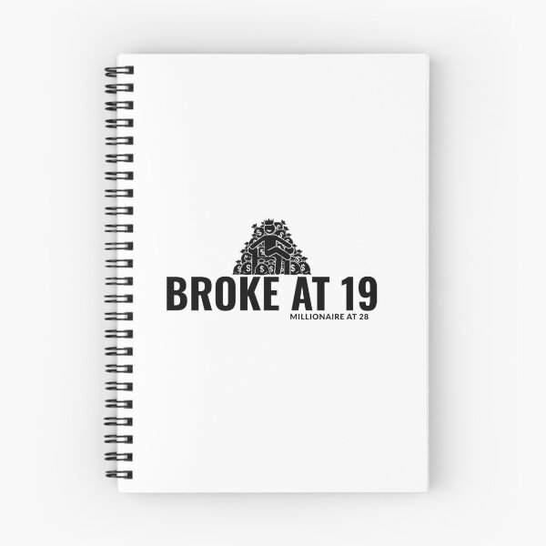 Item preview, Broke at 19, Millionaire at 28 - Mindset designed and sold by Positive Mindzet!.