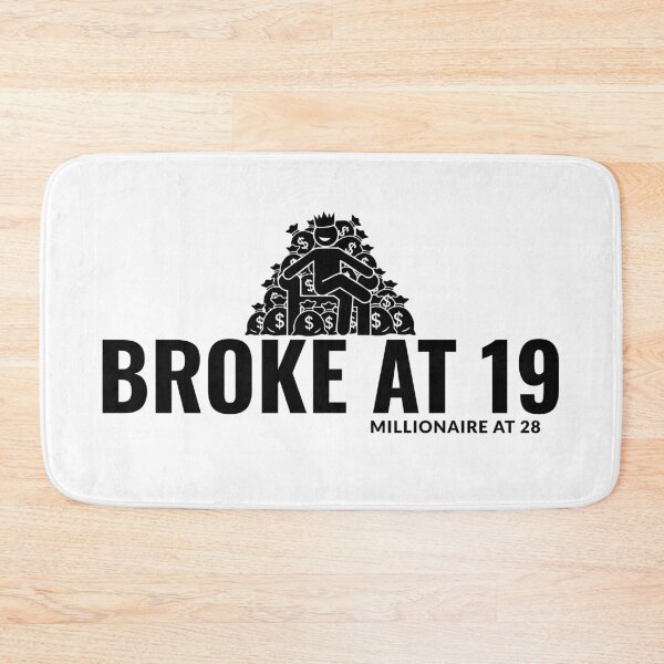 Item preview, Broke at 19, Millionaire at 28 - Mindset designed and sold by Positive Mindzet!.