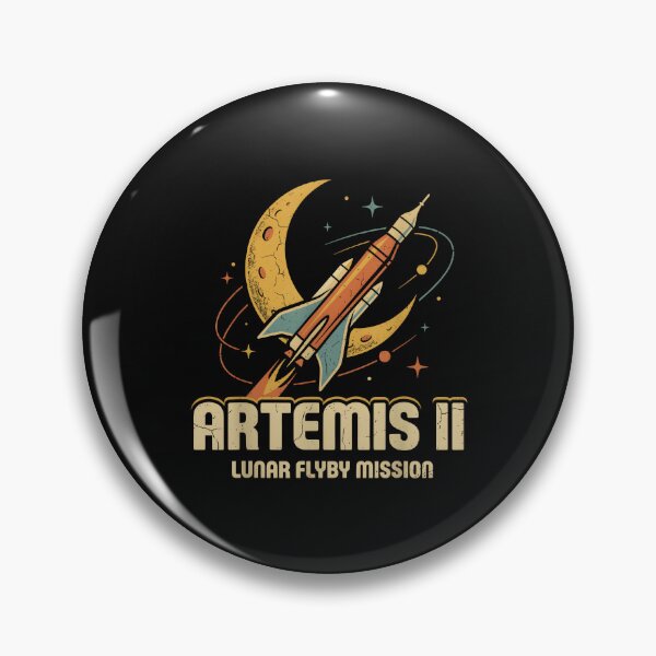Item preview, Artemis 2 Launch Lunar Mission Moon Rocket designed and sold by TodayIsANiceDay.