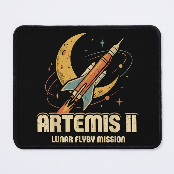 Item preview, Artemis 2 Launch Lunar Mission Moon Rocket designed and sold by TodayIsANiceDay.