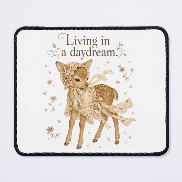 Item preview, Living In A Daydream Coquette Fawn Soft Meadow Aesthetic designed and sold by AQUILAKREO.