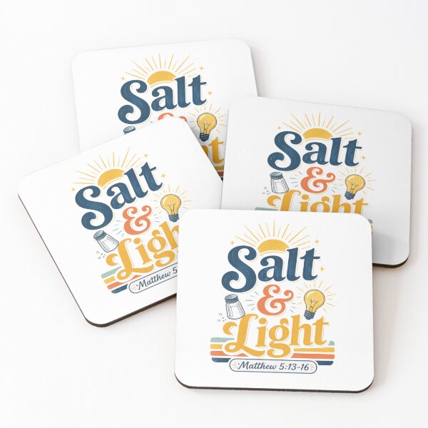 Item preview, Salt and light Matthew 5:13-16 designed and sold by ChristianLife.