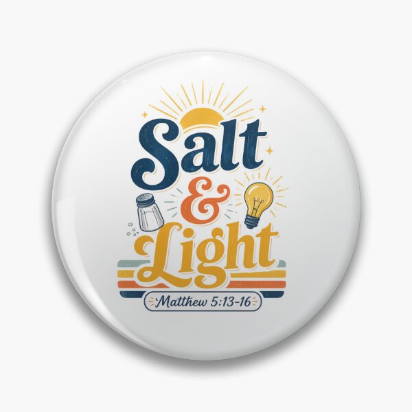 Item preview, Salt and light Matthew 5:13-16 designed and sold by ChristianLife.