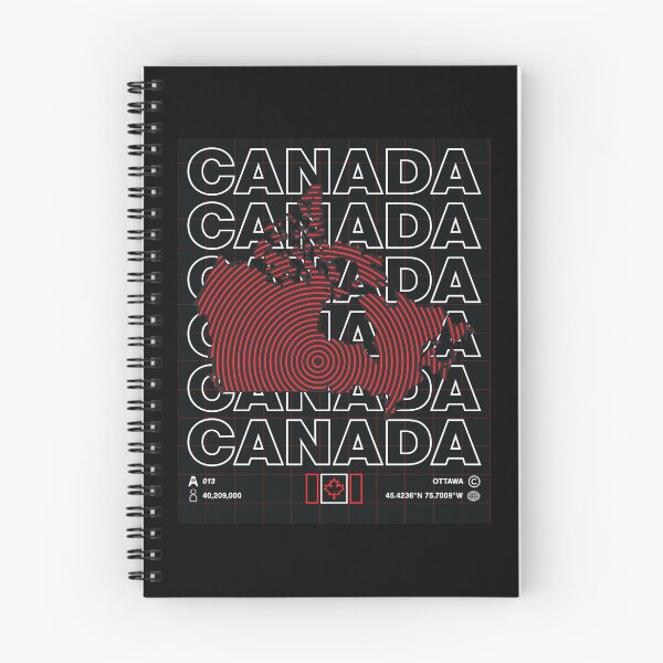 Item preview, Canada Minimal Map designed and sold by Atlas-Array.