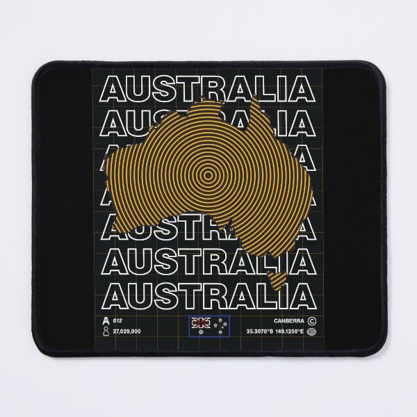 Item preview, Australia Minimal Map designed and sold by Atlas-Array.