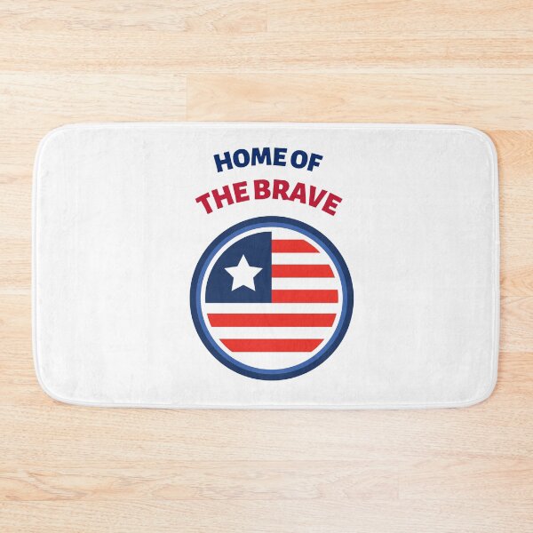 Item preview, HOME OF THE BRAVE designed and sold by SudeeshArt.
