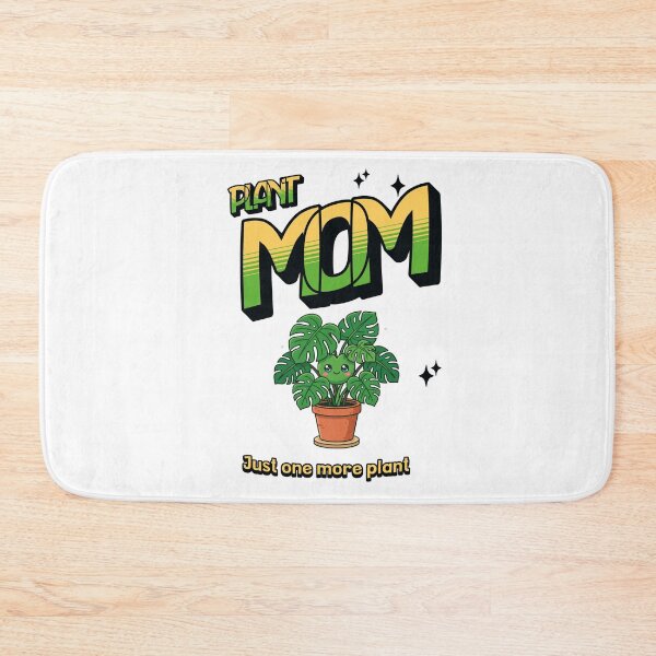 Artikelvorschau, Plant Mom — Just One More Plant — Kawaii Monstera für Pflanzenfans entworfen und verkauft von BoosterShop.