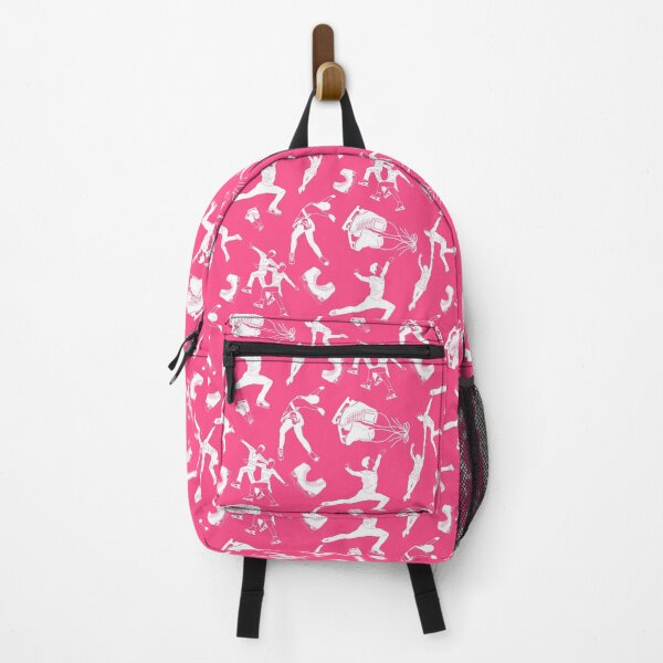 Item preview, Figure Skaters Retro Pop Collection in Vibrant Pink designed and sold by Purposely Designed.