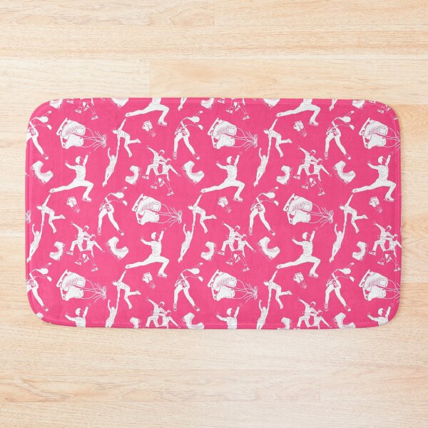 Item preview,  Figure Skaters Retro Pop Collection in Vibrant Pink designed and sold by PD-Skating.
