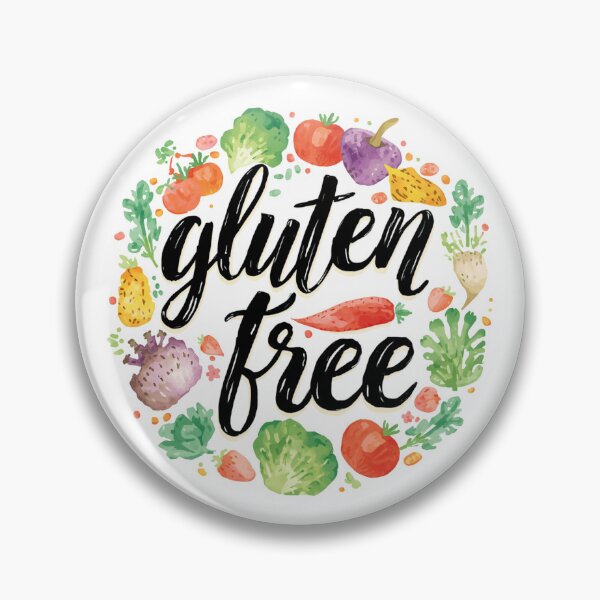 Item preview, Gluten Free Watercolour Vegetables Design – Coeliac Friendly Food Illustration designed and sold by My Gluten Free Life UK.