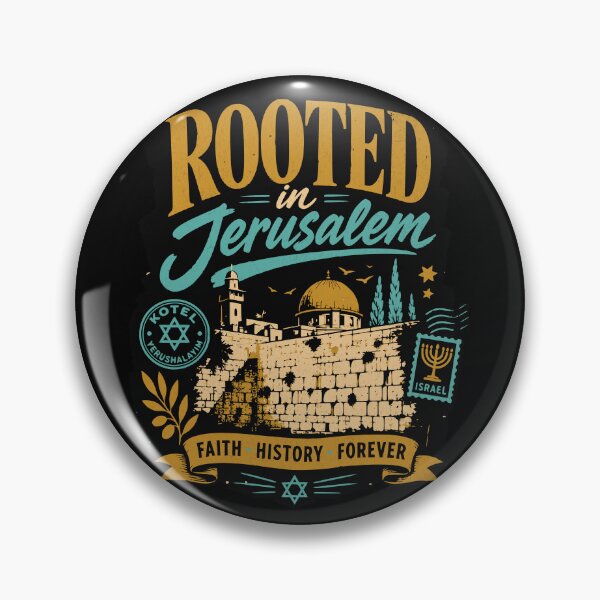 Item preview, Rooted in Jerusalem - Retro 90s Travel designed and sold by Amber Dove Studio.