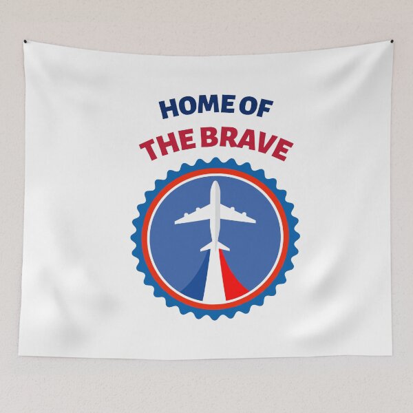 Item preview, HOME OF THE BRAVE designed and sold by SudeeshArt.