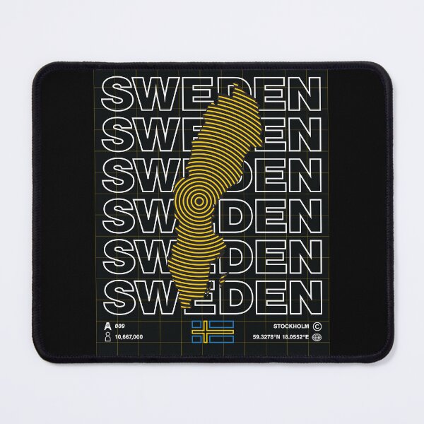 Item preview, Sweden Minimal Map designed and sold by Atlas-Array.