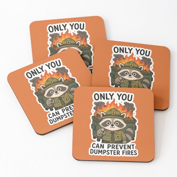 Item preview, Only You Can Prevent Dumpster Fires designed and sold by thecatcouch.