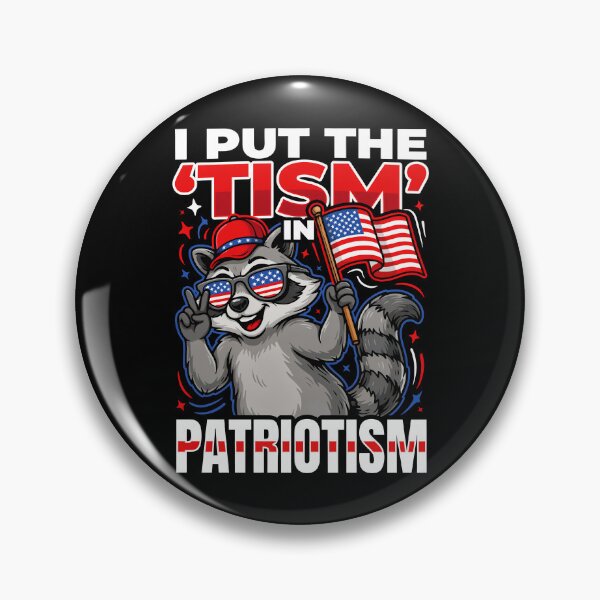 Item preview, I Put The Tism in Patriotism Athletic Eagle designed and sold by Millsoft.