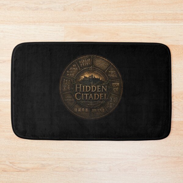 Item preview, Hidden Citadel Round Logo designed and sold by HiddenCitadel.
