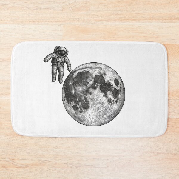 Item preview, Astronaut and Moon Illustration - Noah Kahan Inspired designed and sold by secondcityshore.
