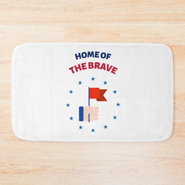 Item preview, HOME OF THE BRAVE designed and sold by SudeeshArt.