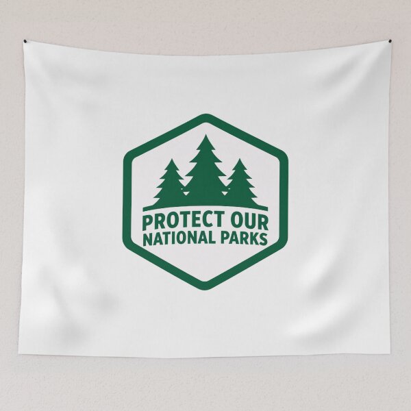 Item preview, Protect Our National Parks Nature Lover Conservationist designed and sold by Simsimah26Parks.