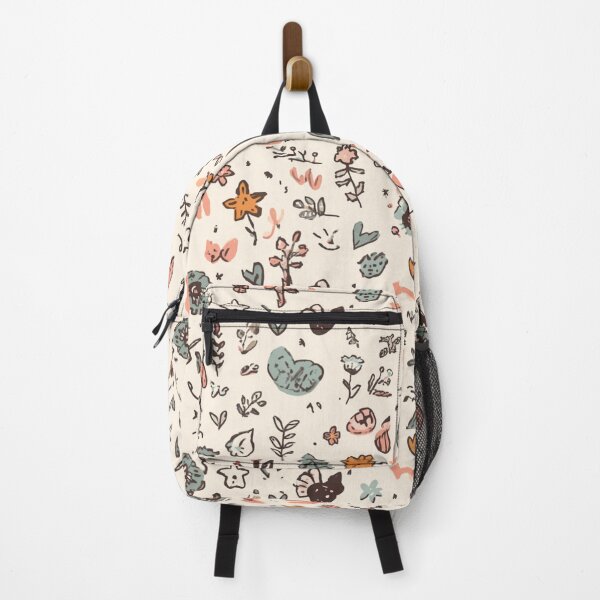 Item preview, Minimal Botanical Doodle Pattern – Delicate Wildflower Sketch Design designed and sold by My Gluten Free Life UK.