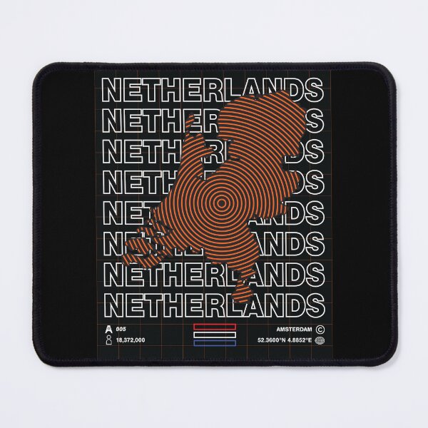 Item preview, Netherlands Minimal Map designed and sold by Atlas-Array.