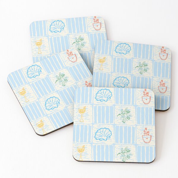 Item preview, Amalfi style seamless pattern designed and sold by OM-lova.