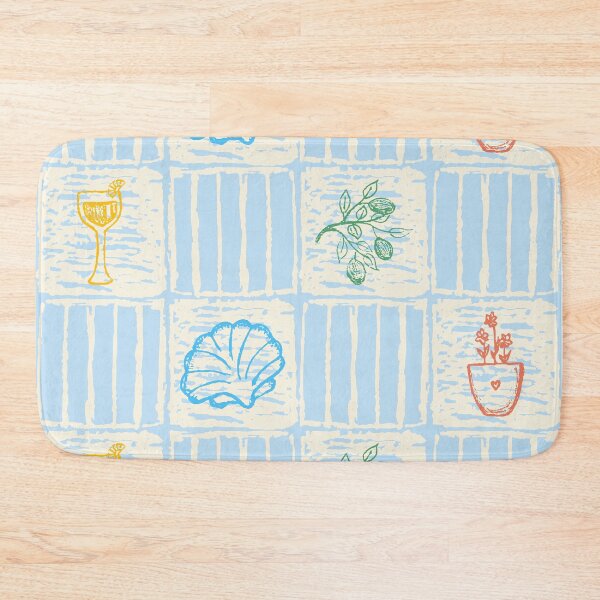 Item preview, Amalfi style seamless pattern designed and sold by OM-lova.