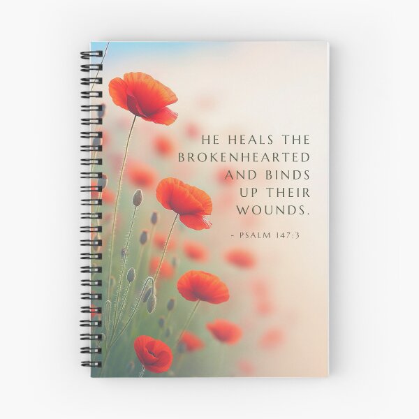 Artikelvorschau, Psalm 147,3 Heilungstext entworfen und verkauft von Our Bible Journey.