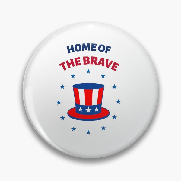 Item preview, HOME OF THE BRAVE designed and sold by SudeeshArt.