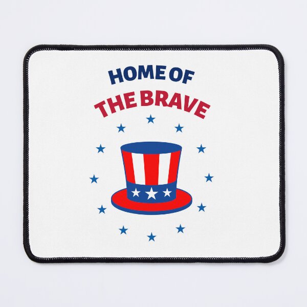 Item preview, HOME OF THE BRAVE designed and sold by SudeeshArt.