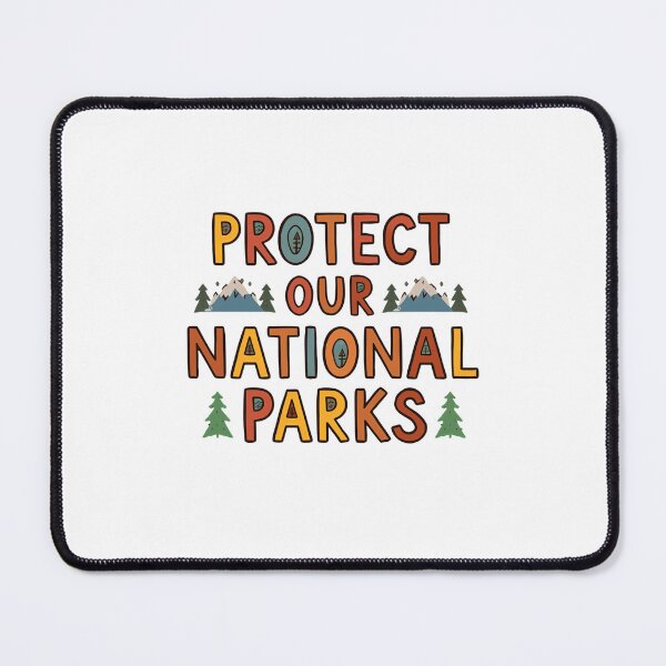 Item preview, Protect Our National Parks Conservation Nature Lover Outdoors Hiking Camping designed and sold by Simsimah26Parks.