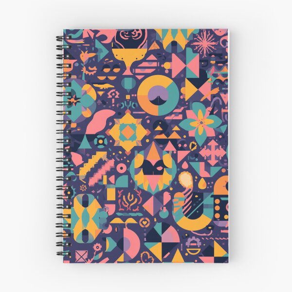 Item preview, Modern Geometric Abstract Pattern – Retro Colour Block Design designed and sold by My Gluten Free Life UK.