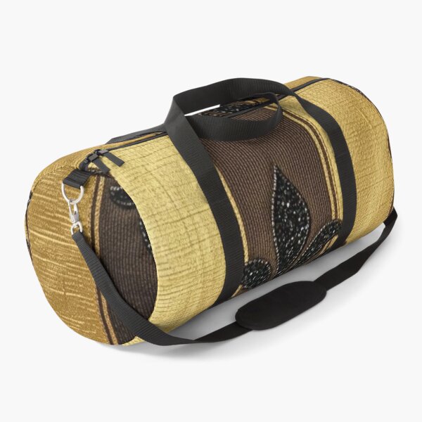 Item preview, Striped Brown & Gold Faux Texture Damask designed and sold by DesignsByPrnces.