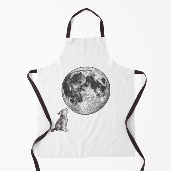 Item preview, Dog Wolf and Moon Illustration - Noah Kahan Inspired designed and sold by secondcityshore.