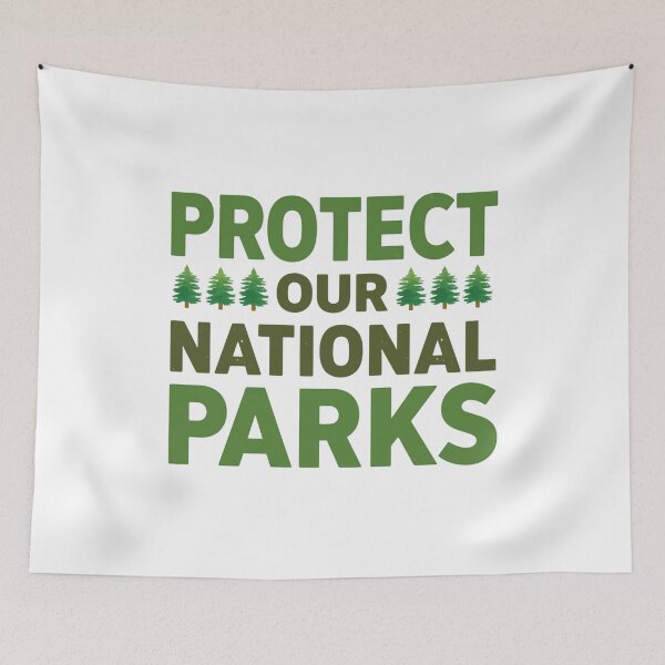 Item preview, Protect Our National Parks Conservation Outdoor Lover designed and sold by Simsimah26Parks.