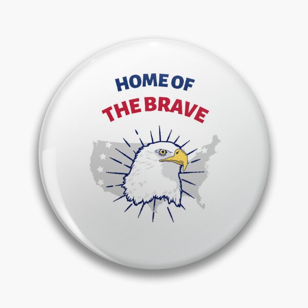Item preview, HOME OF THE BRAVE designed and sold by SudeeshArt.