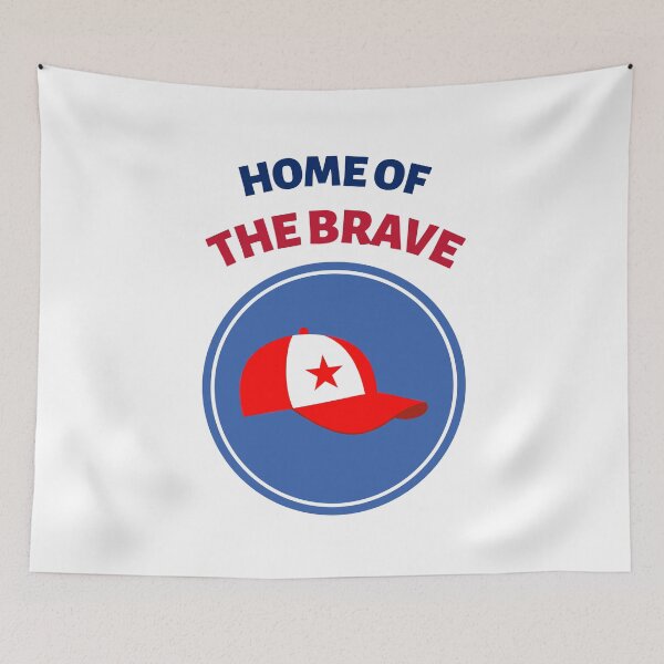 Item preview, HOME OF THE BRAVE designed and sold by SudeeshArt.