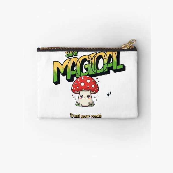 Item preview, Stay Magical Mushroom — Trust Your Roots — Kawaii Toadstool Statement designed and sold by BoosterShop.