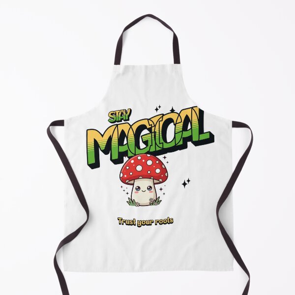 Item preview, Stay Magical Mushroom — Trust Your Roots — Kawaii Toadstool Statement designed and sold by BoosterShop.