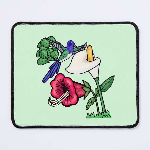 Item preview, Hummingbird flying over flowers designed and sold by Daniel Vasco.