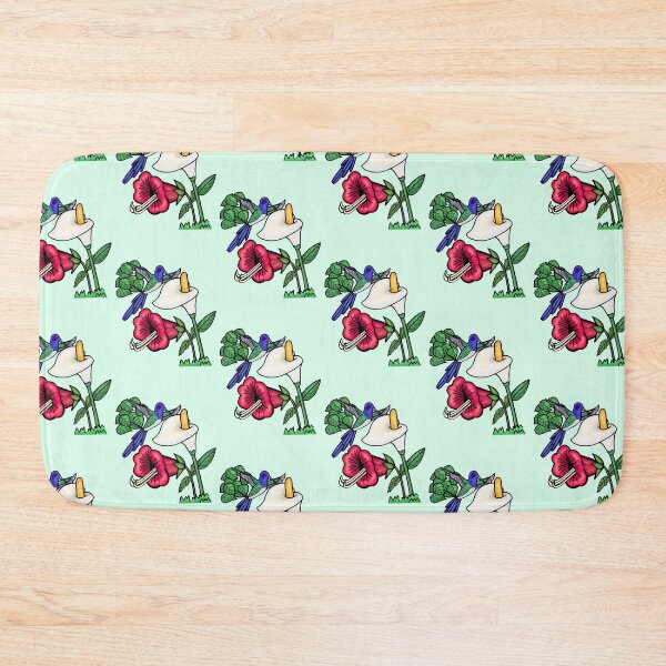 Item preview, Hummingbird flying over flowers designed and sold by Daniel Vasco.