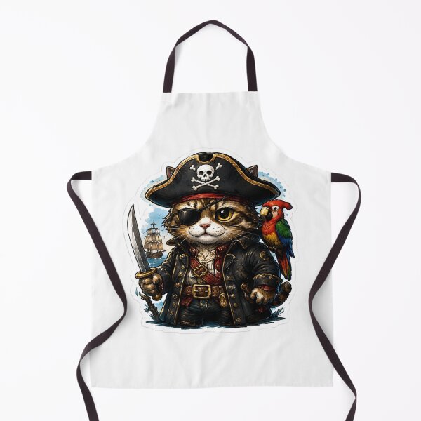Item preview, Pirate Cat Captain designed and sold by layalistoresa.
