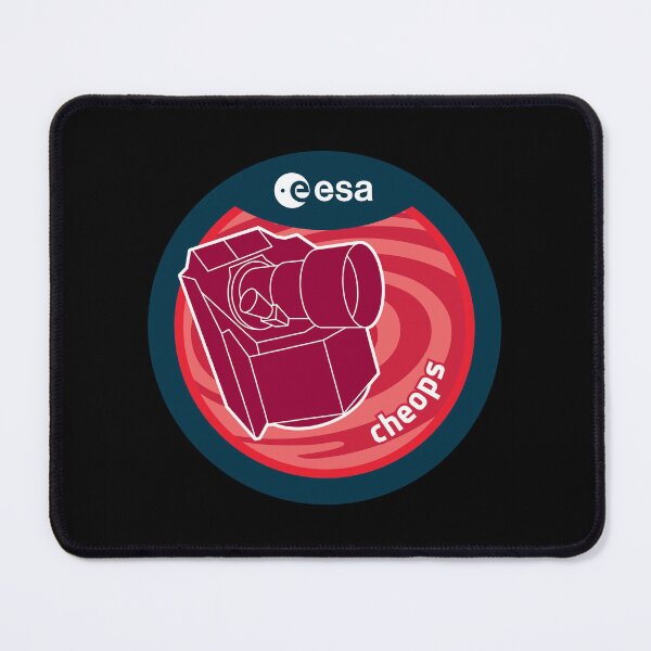 Item preview, CHEOPS ESA Mission Patch – Exoplanet Space Telescope Design designed and sold by MeetinSpace.